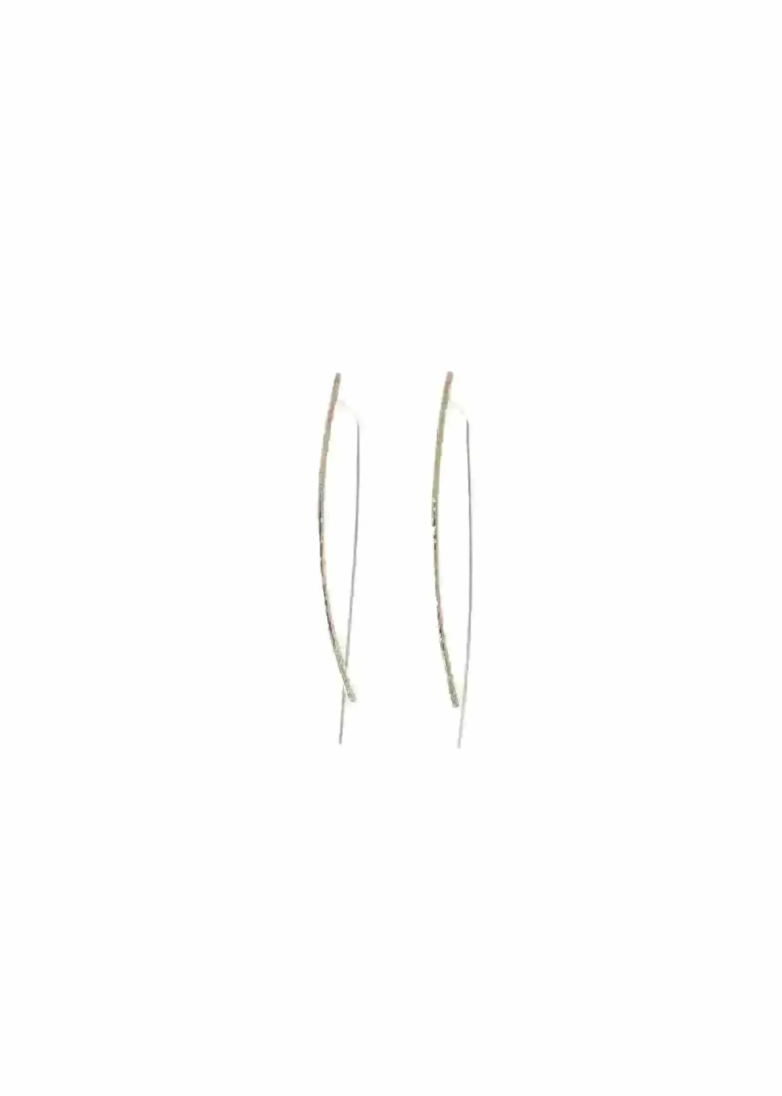 Lauren Bar Hoop Earrings