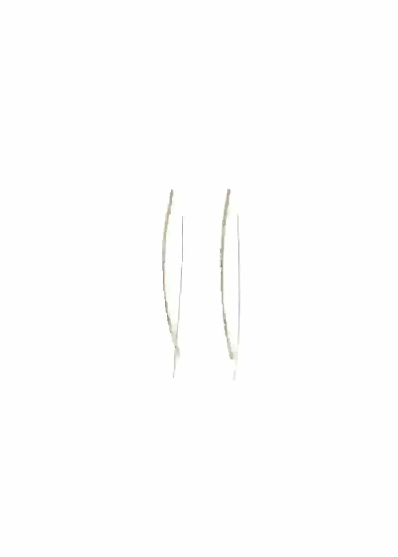 Lauren Bar Hoop Earrings