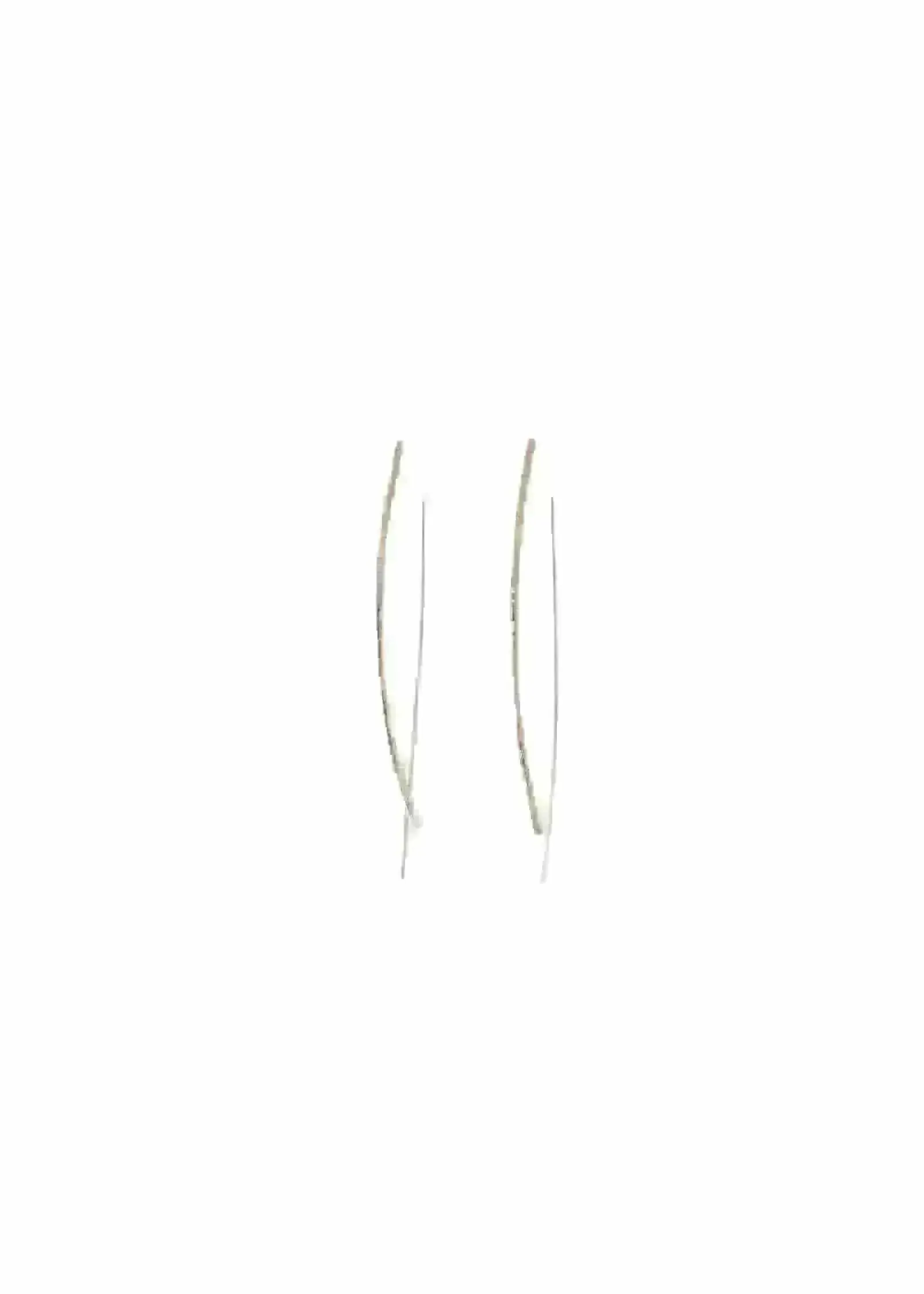 Lauren Bar Hoop Earrings