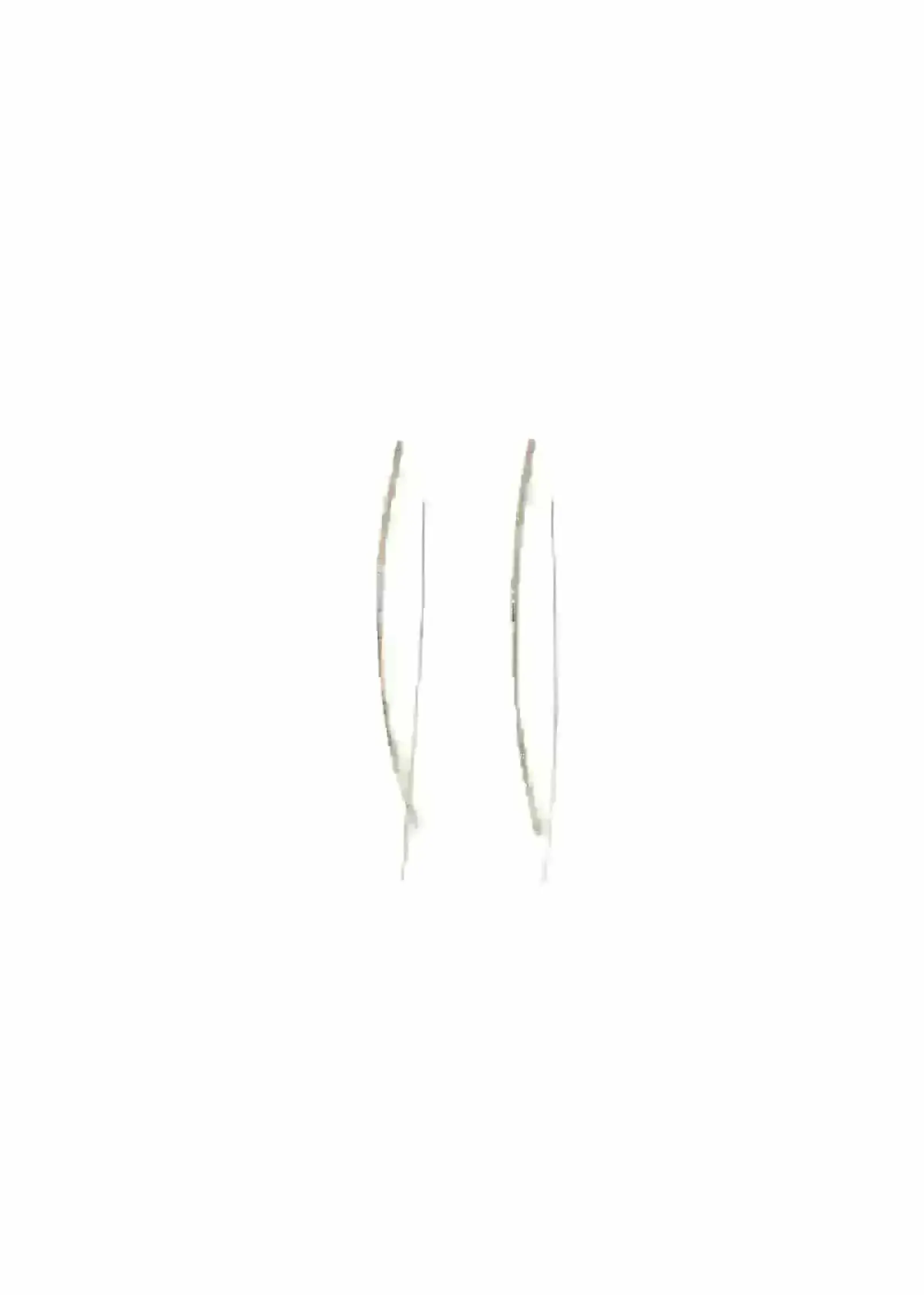 Lauren Bar Hoop Earrings