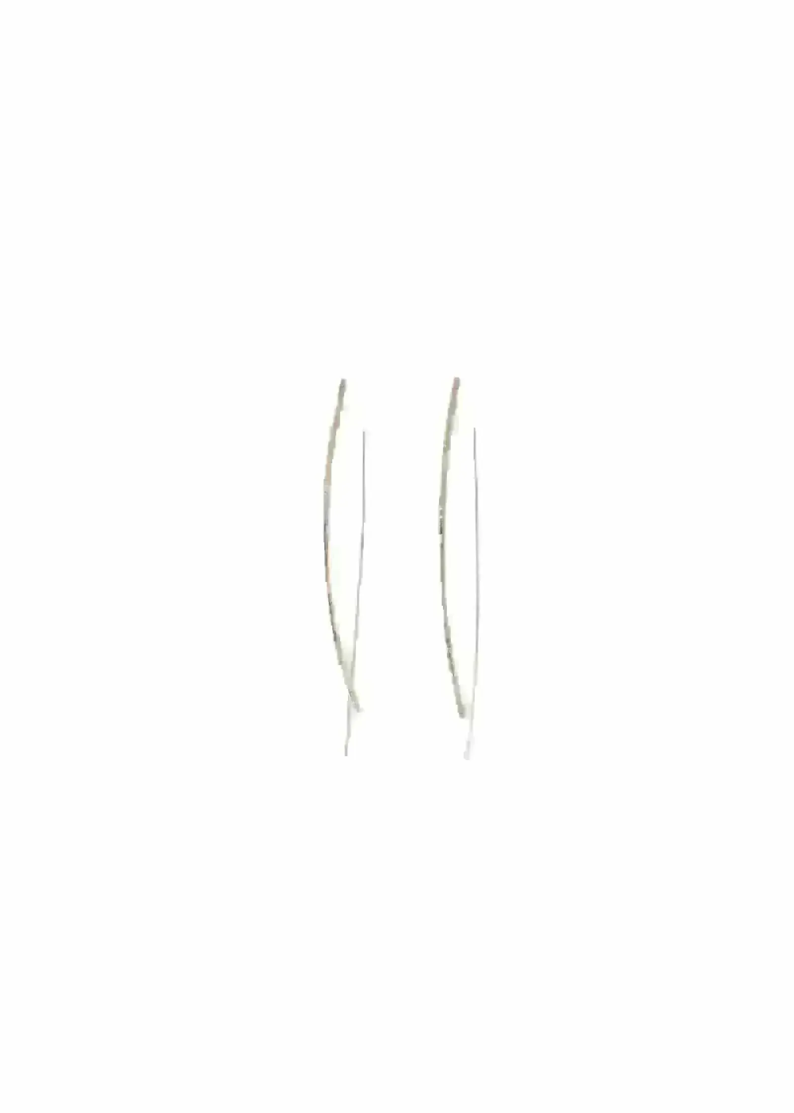 Lauren Bar Hoop Earrings