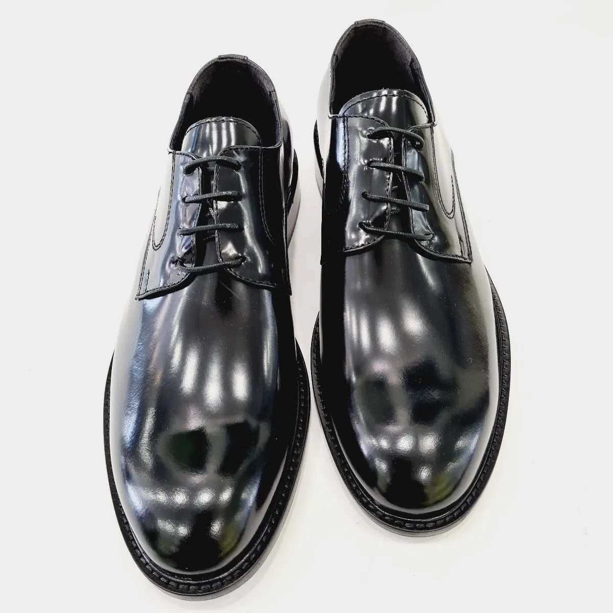 Les Poemes Uomo scarpa elegante  Black art.11