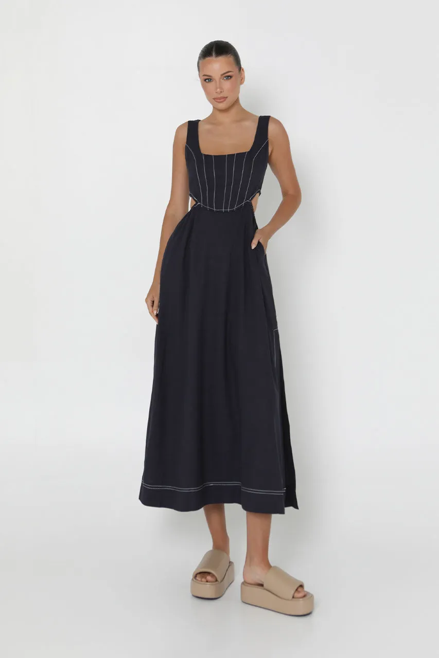 Maggie Maxi Dress | Navy