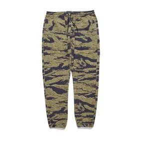 Maharishi Men Camo Reversible Sweatpants Sunbleached Gold Tigerstripe