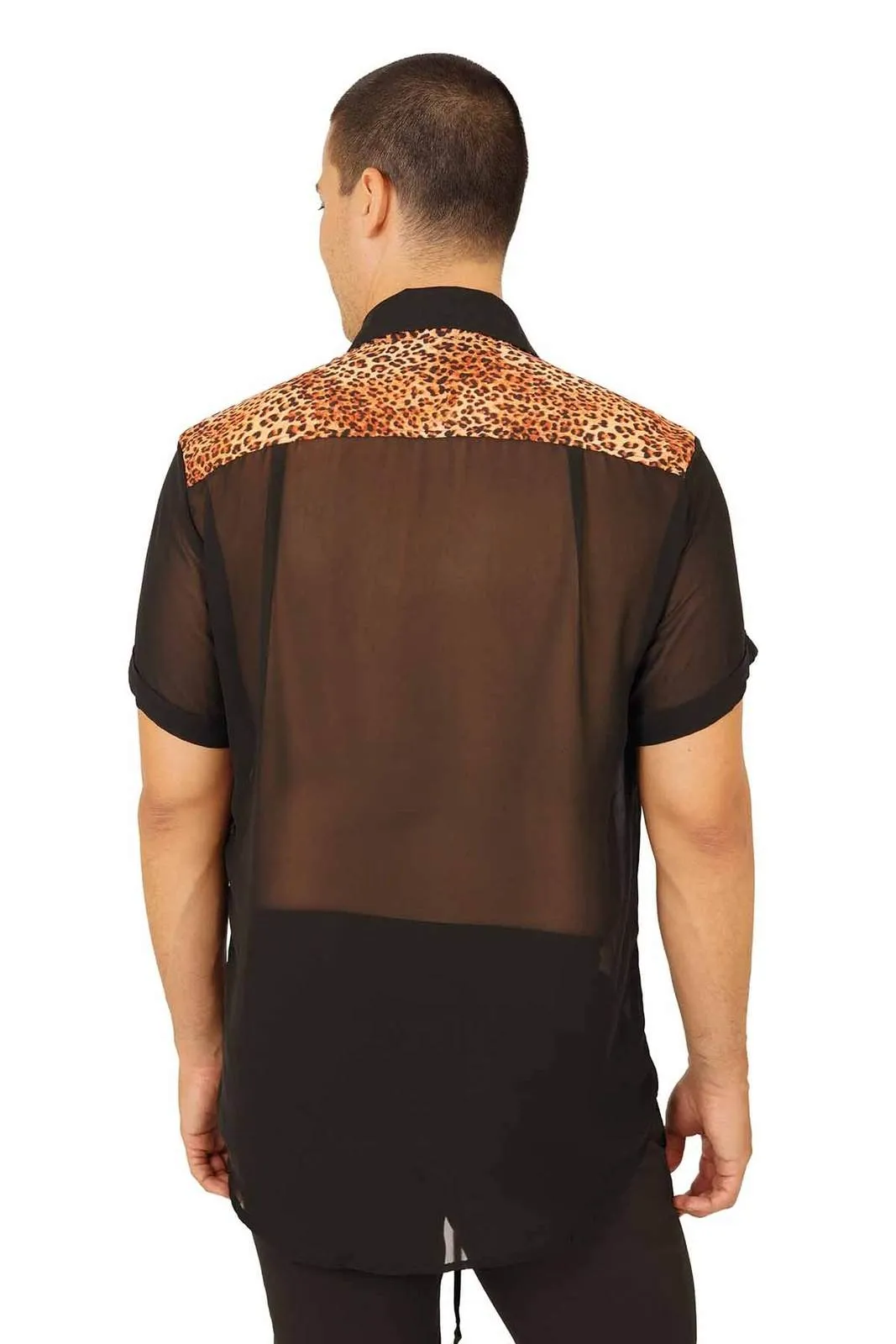 Mens Animal Print Shirt