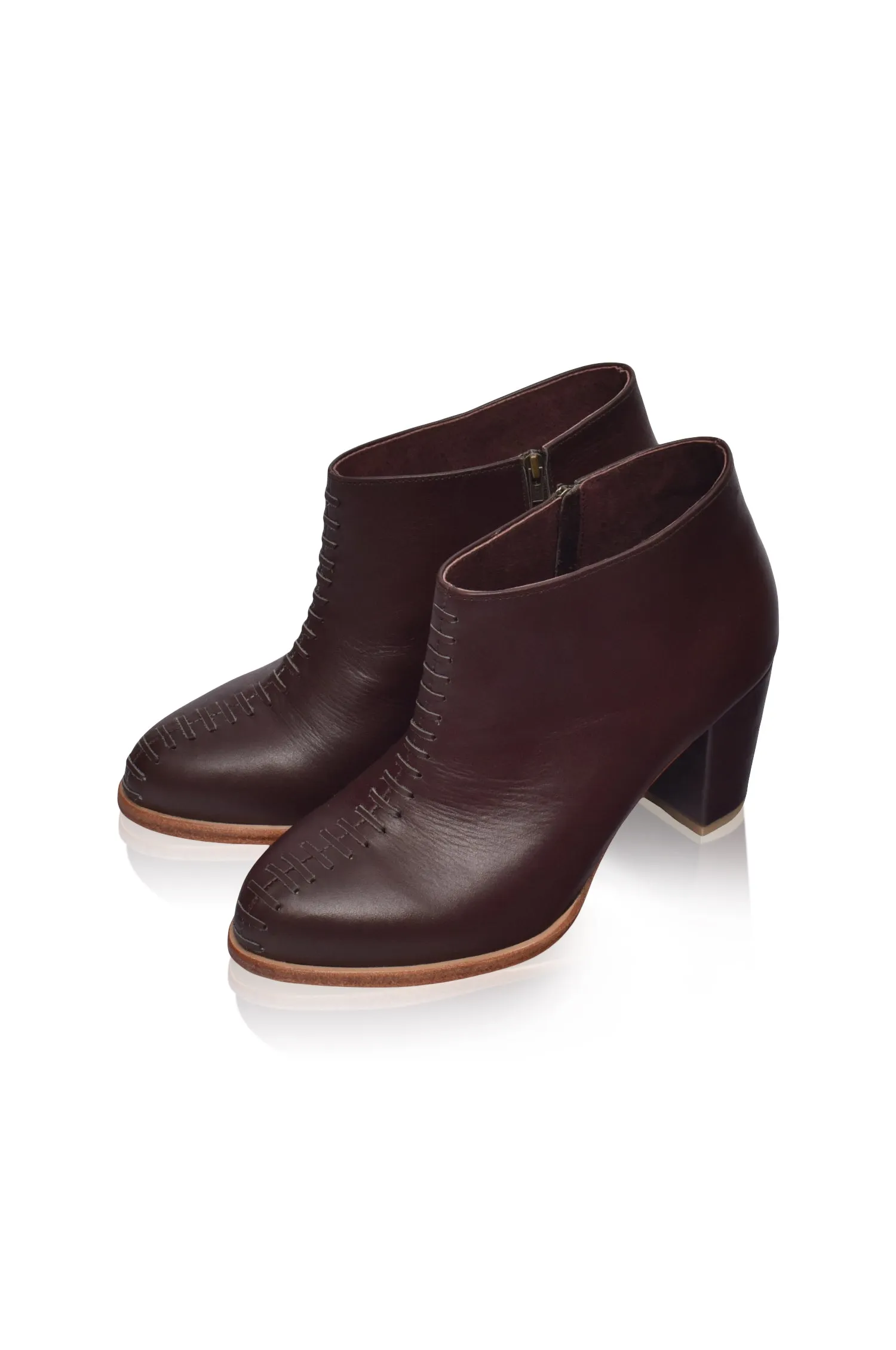 Monte Carlo Leather Booties