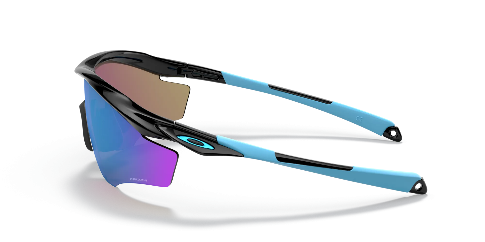 Oakley M2 Frame XL Prizm Sapphire Lenses Polished Black Frame