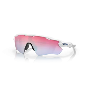 Oakley Radar EV Path Prizm Snow Sapphire Lenses Polished White Frame