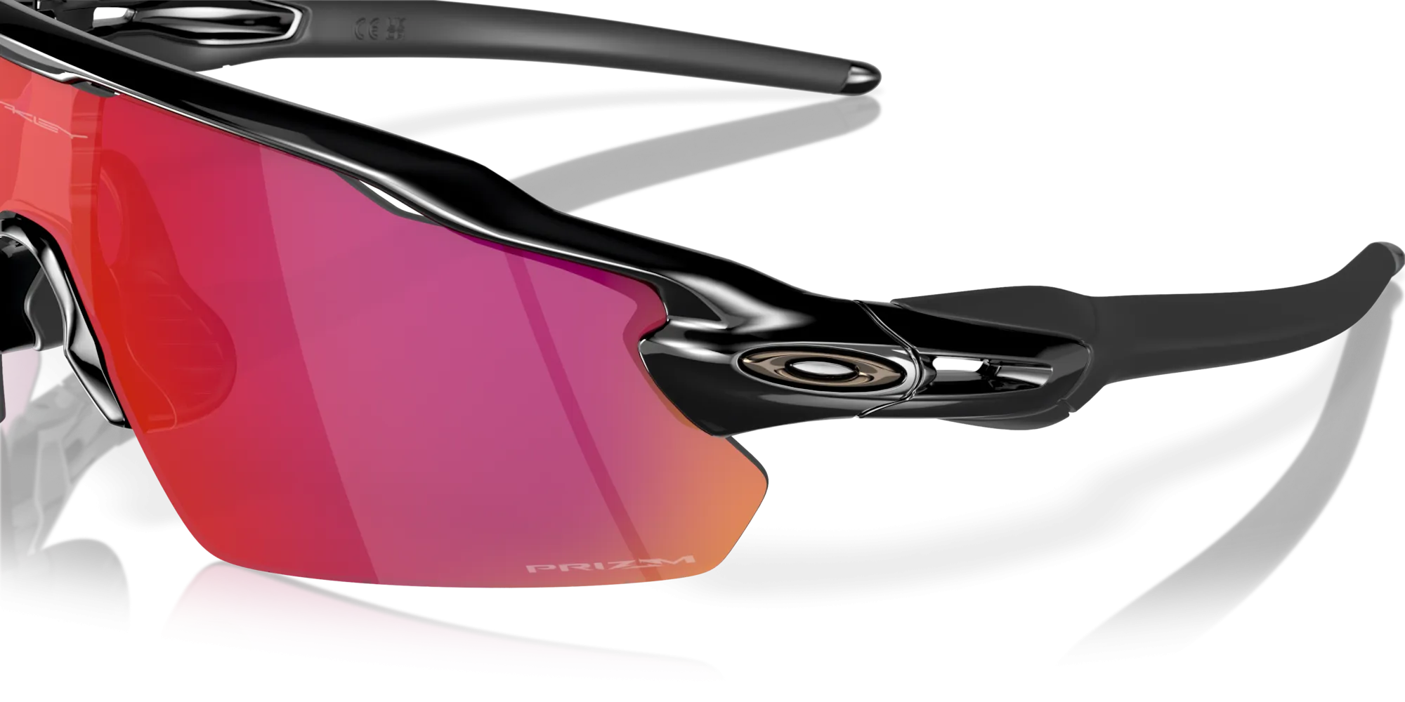 Oakley Radar EV Pitch Prizm Field Lenses Polished Black Frame