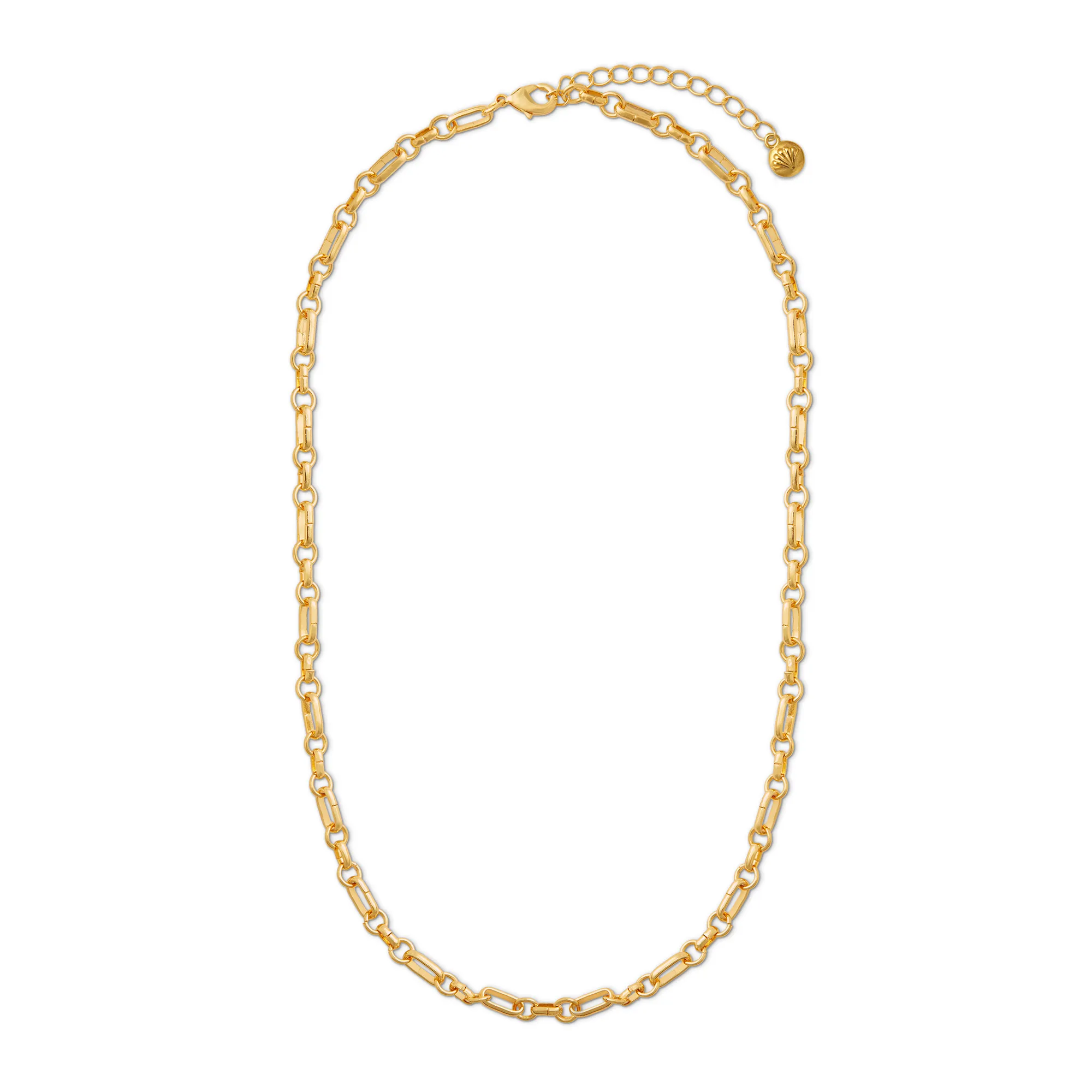 Open Link Chain Necklace