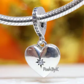 Openable Heart Locket Dangle Charm 799537C01