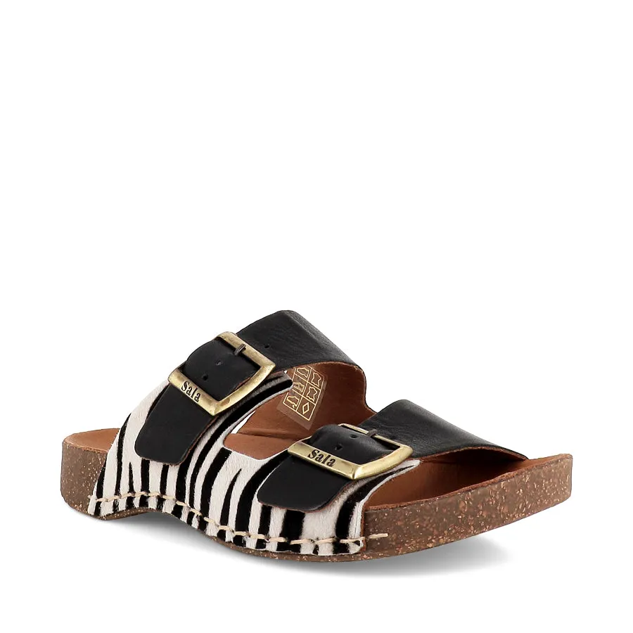 PAPILLO ANIMAL - ZEBRA MULTI LEATHER