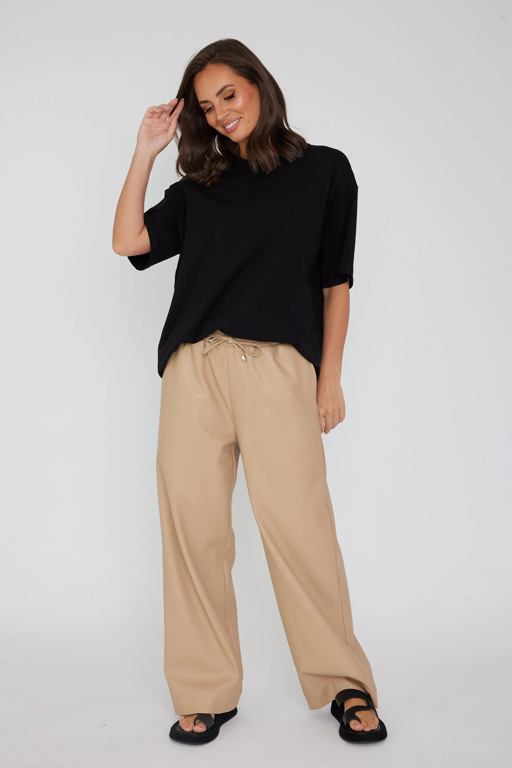 ROLLO Vegan Pants Beige