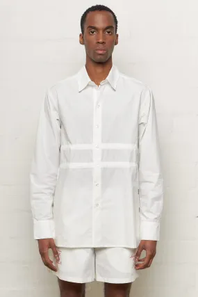 Shirt With Drawstring White