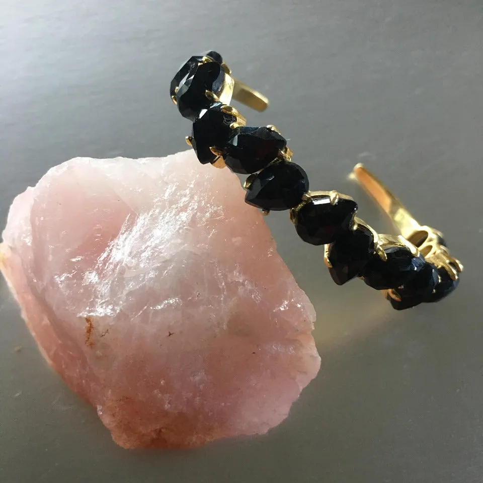 Sophia Earrings With Black Onyx