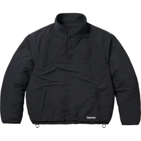 SUPREME POLARTEC SHEARLING REVERSIBLE PULLOVER-BLACK