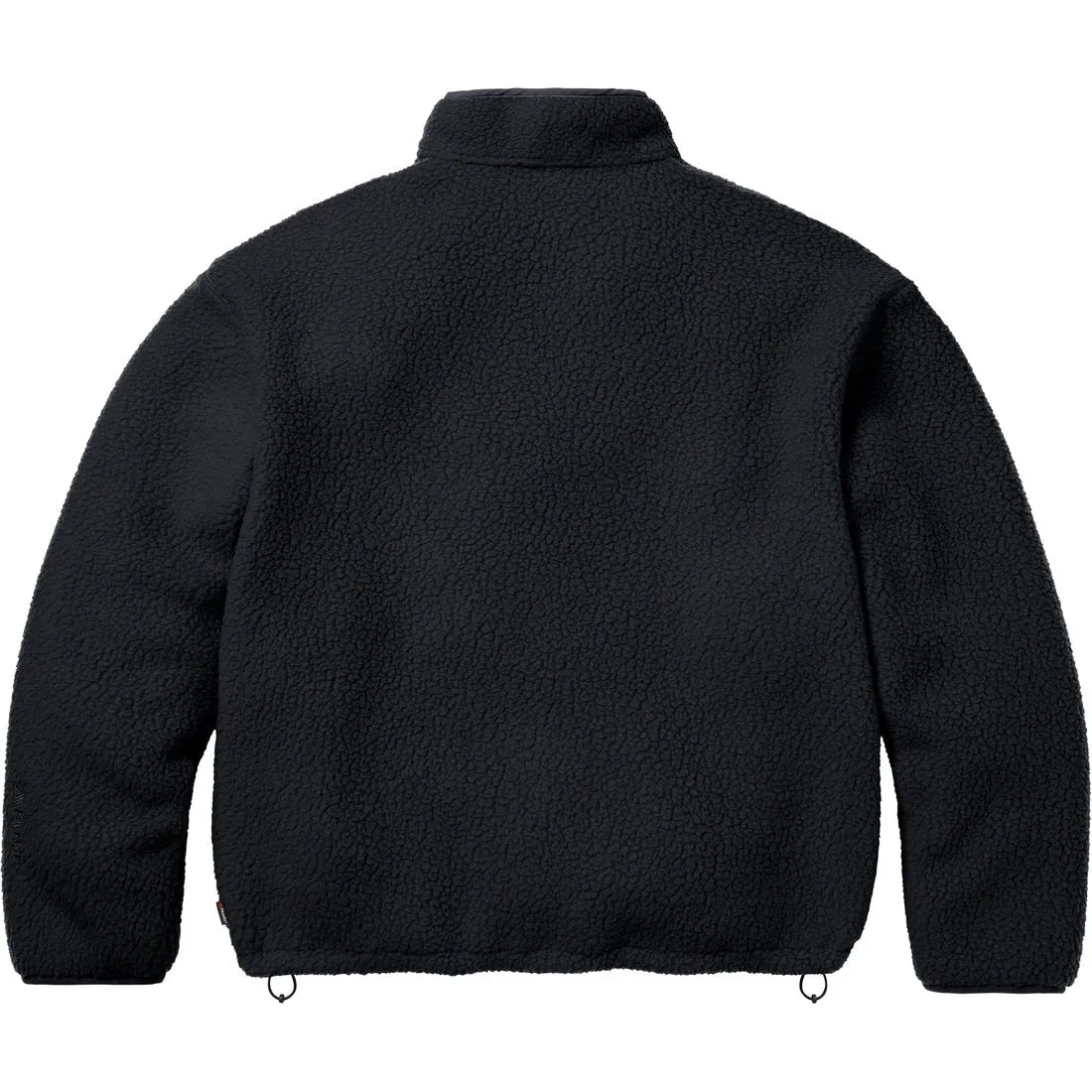 SUPREME POLARTEC SHEARLING REVERSIBLE PULLOVER-BLACK