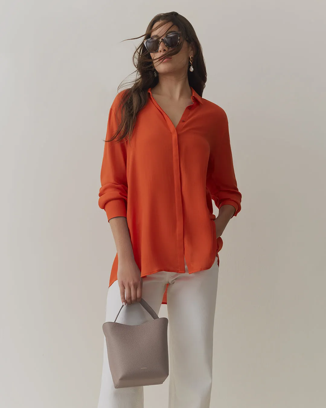 Tencel Oversized Shirt