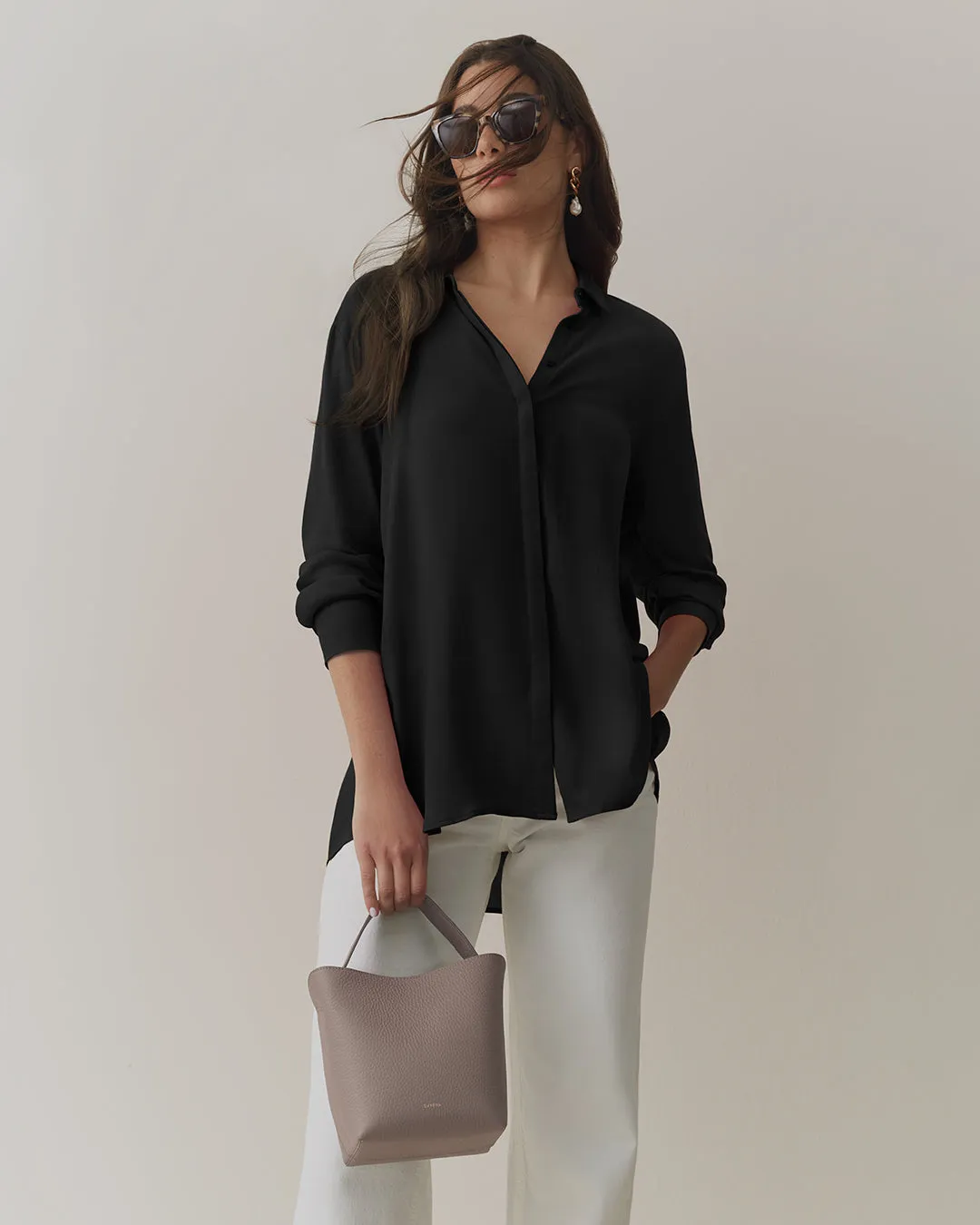 Tencel Oversized Shirt