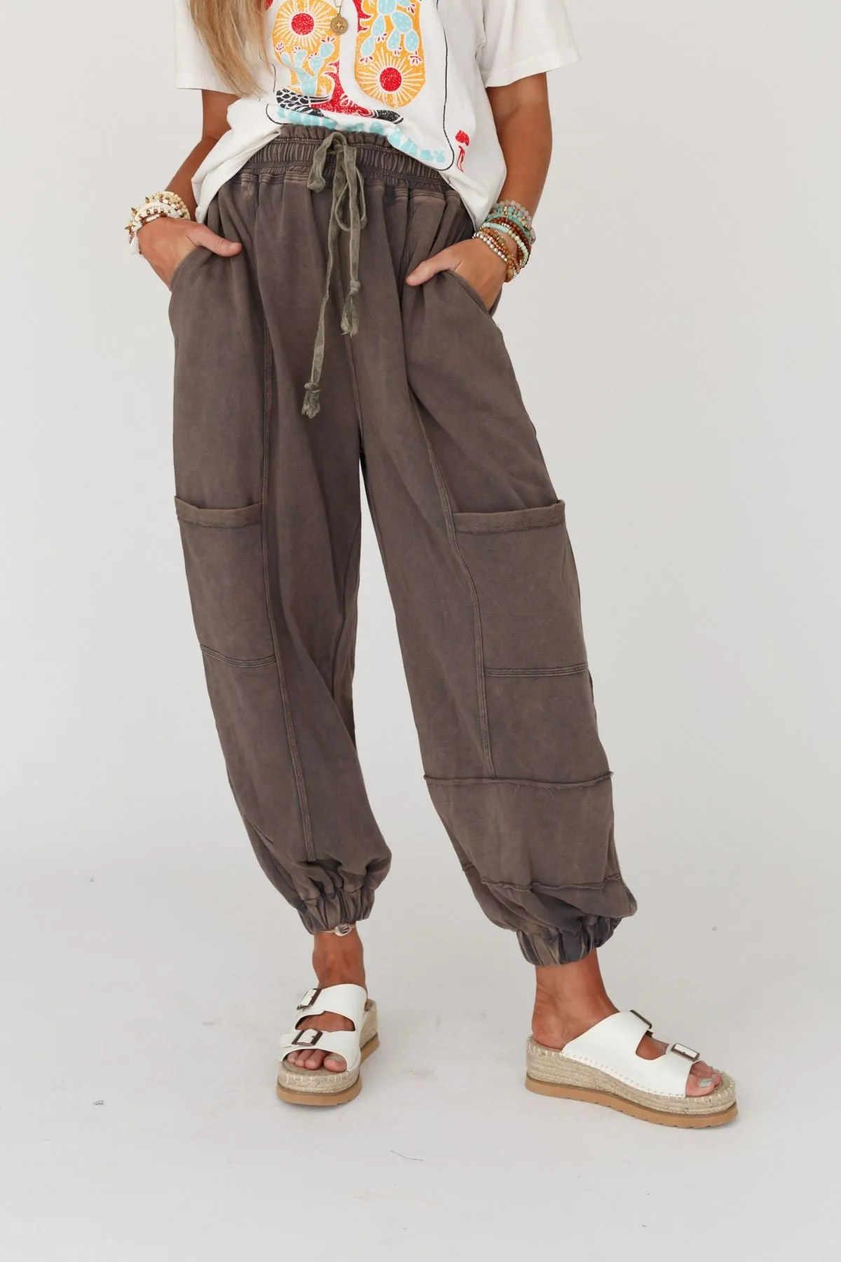 True To You Jogger Pant - Charcoal