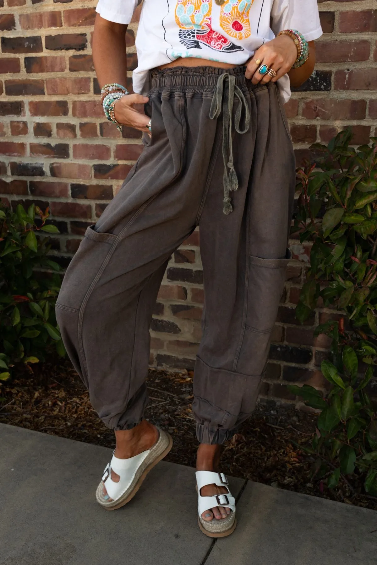 True To You Jogger Pant - Charcoal