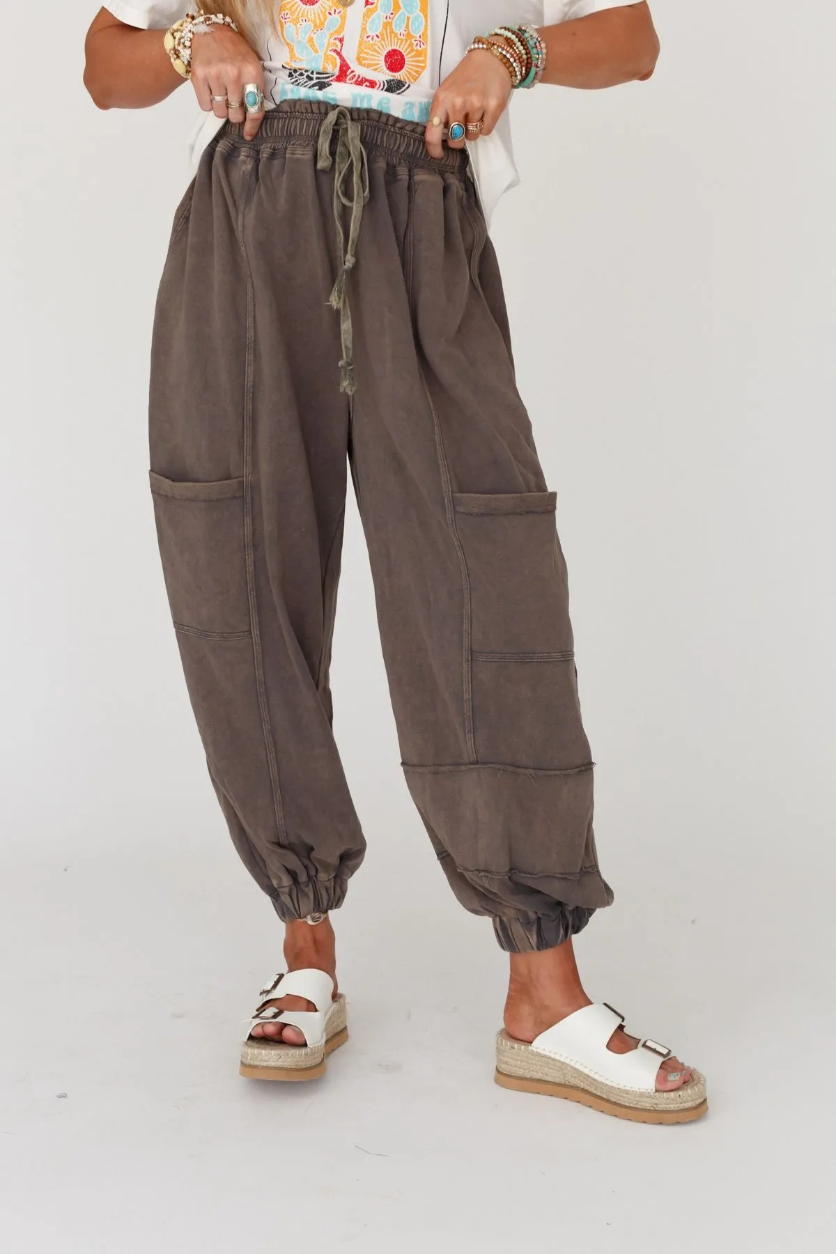 True To You Jogger Pant - Charcoal