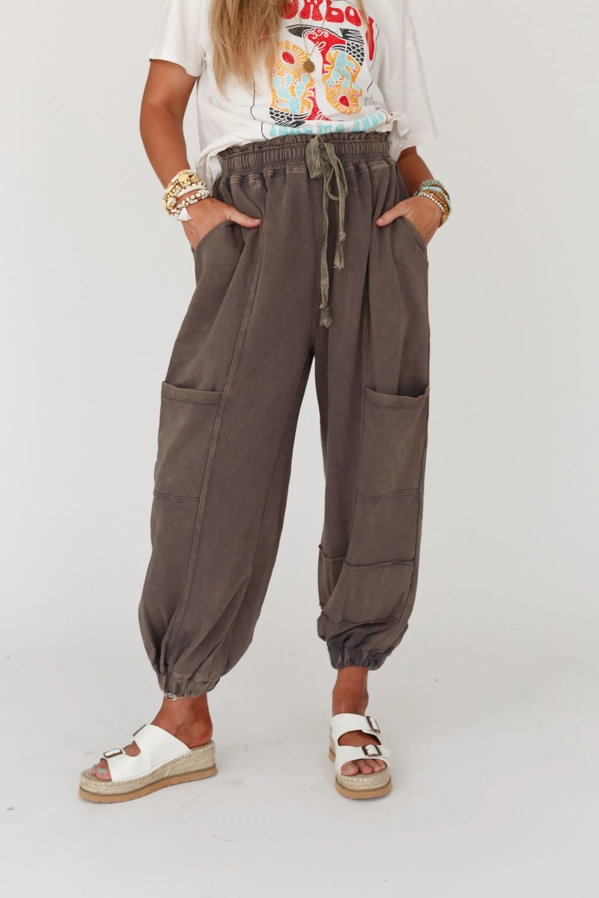 True To You Jogger Pant - Charcoal