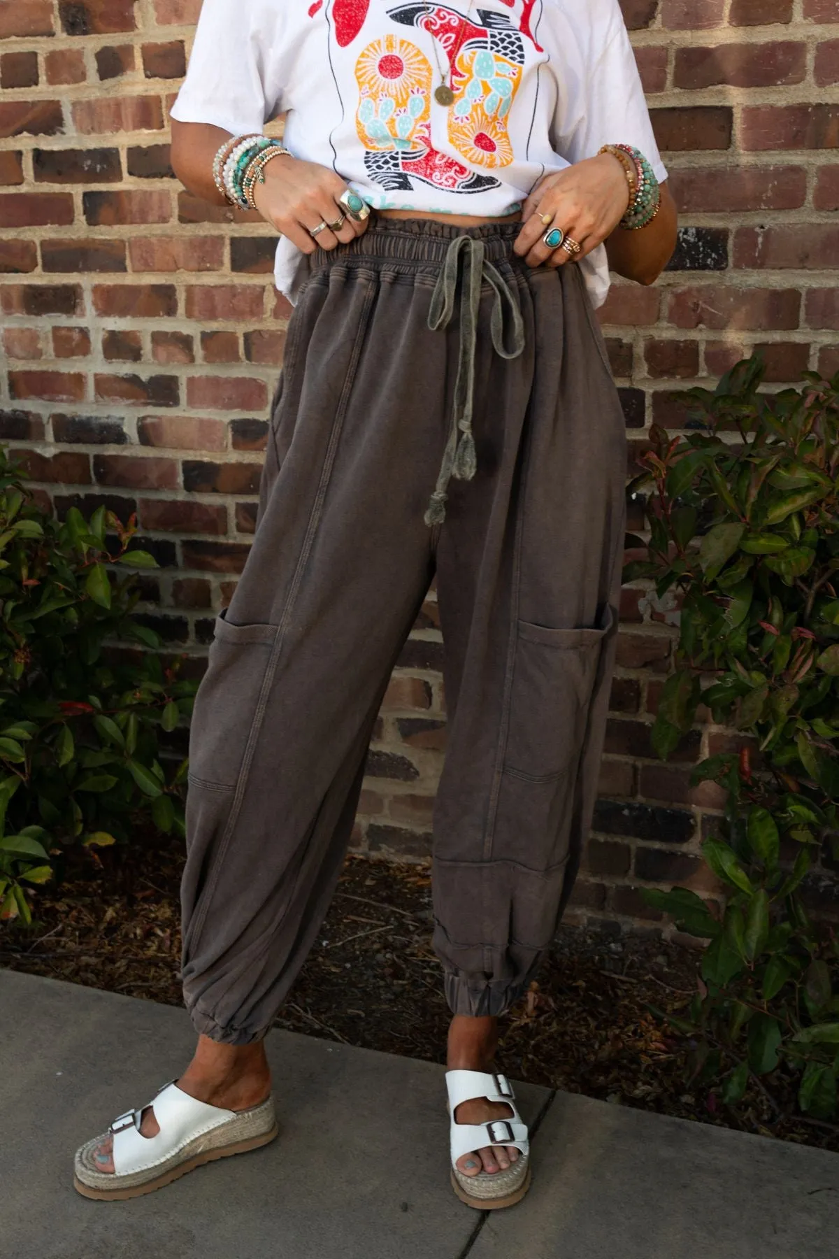 True To You Jogger Pant - Charcoal